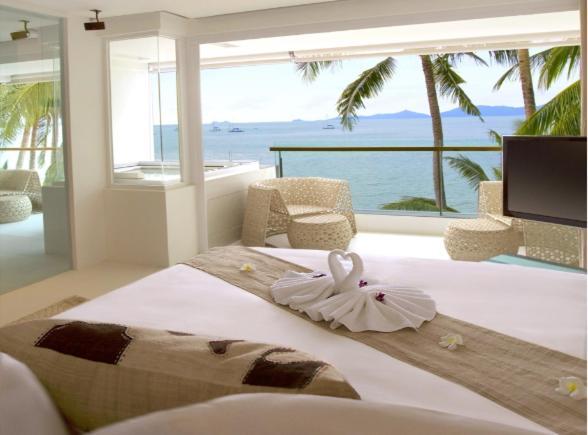 Panu Luxury Beachfront Apartments Bophut Exterior foto